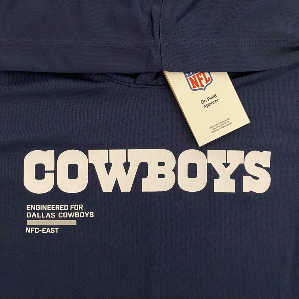 Nike On Field Dallas Cowboys 2025 Sideline Pure Fury Mens Large Hoodie NWT - Picture 7 of 12